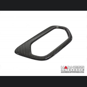 Alfa Romeo Giulia Front Sensor Frame Cover - Carbon Fiber - Quadrifoglio